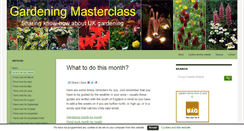 Desktop Screenshot of gardeningmasterclass.co.uk